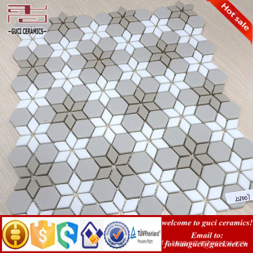 Chinois fournisseur 2017 Nouveau Parquet conception cristal verre mosaïque mur carrelage